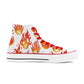 Thats Lit Mens Classic High Top Canvas Shoes