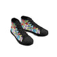 Light Hawaiian Kids High Top Canvas Shoes