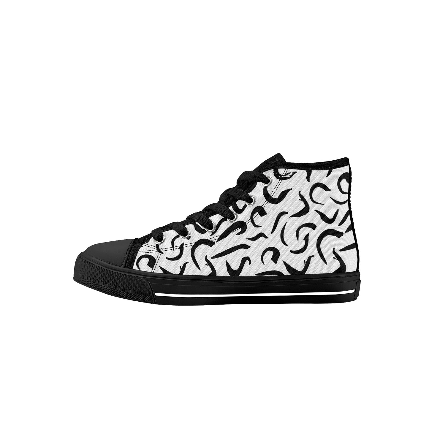 Kelly Kids High Top Canvas Shoes