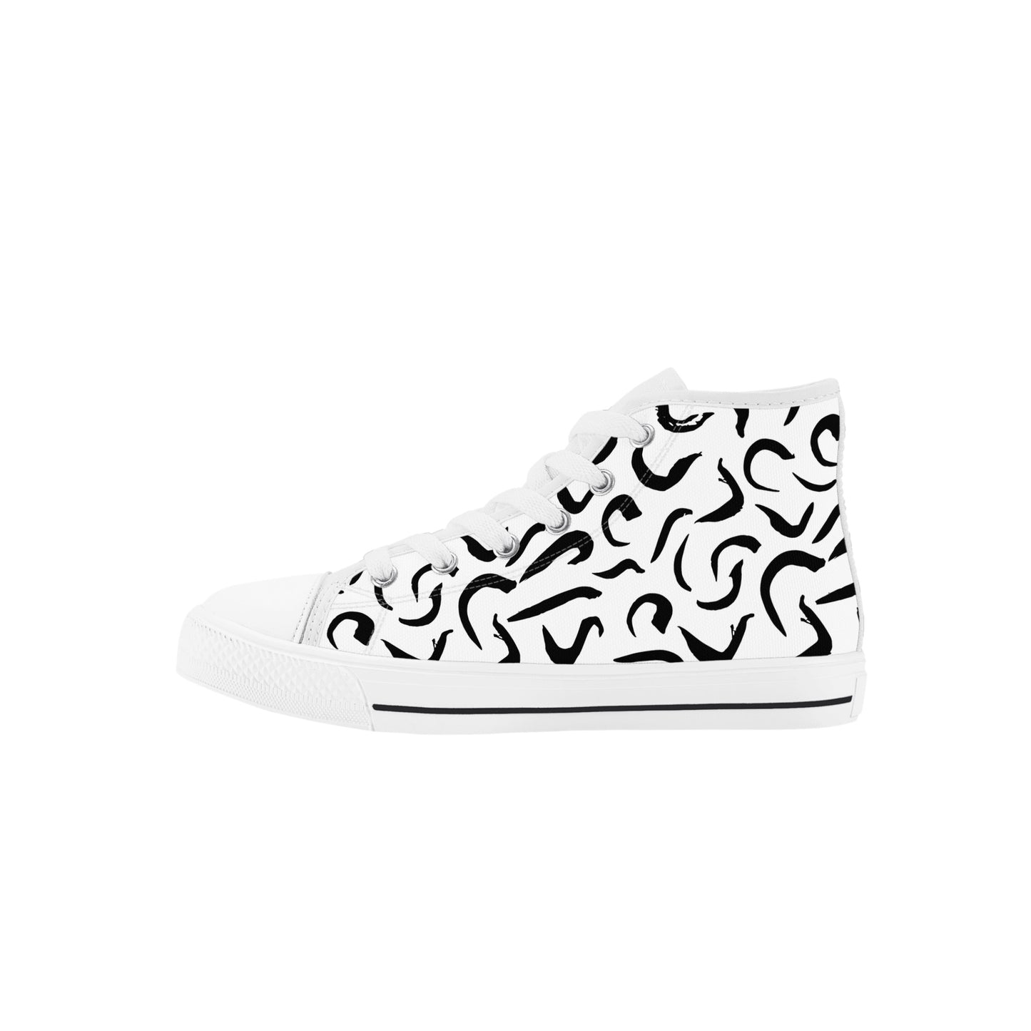 Kelly Kids High Top Canvas Shoes