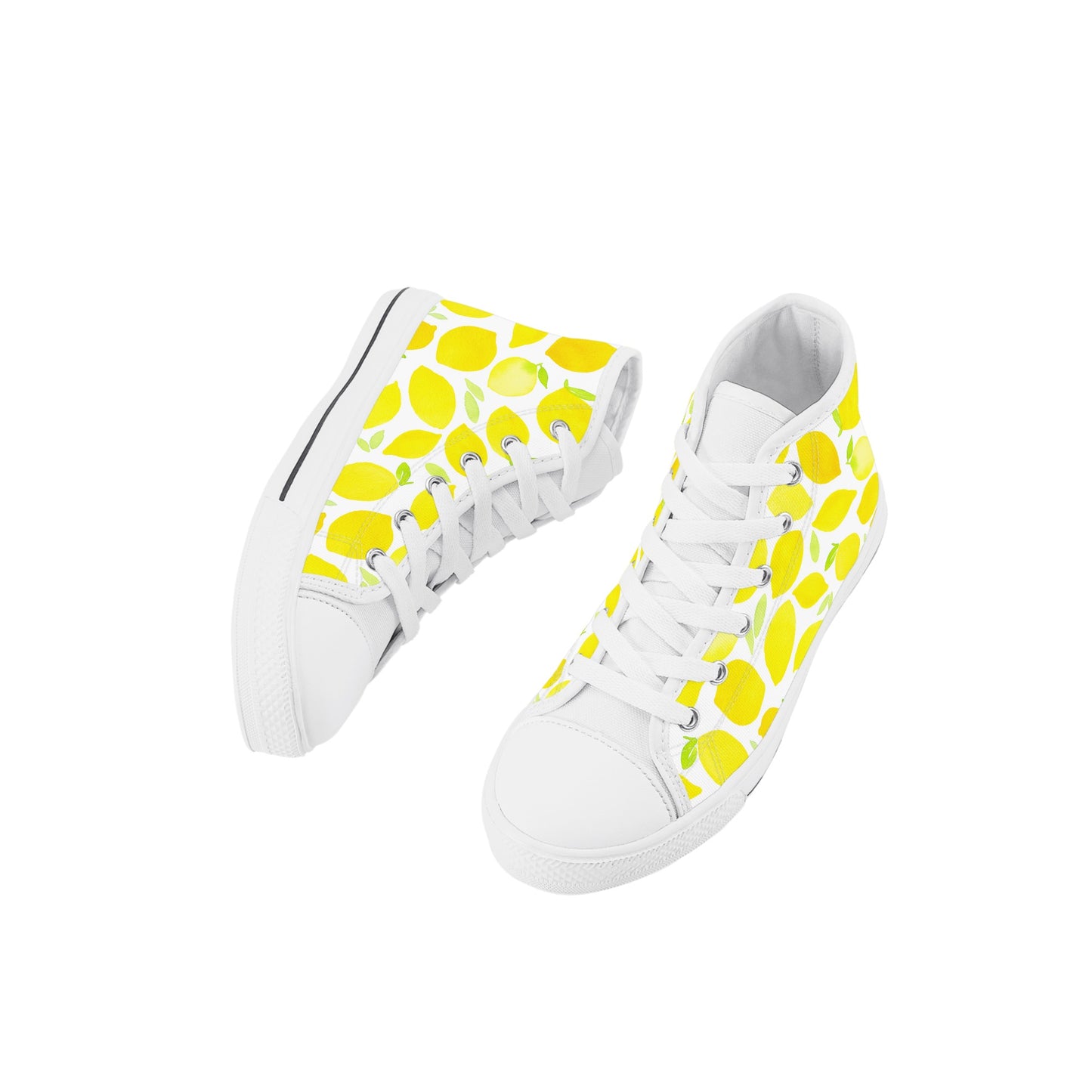 Lemonchelli Kids High Top Canvas Shoes