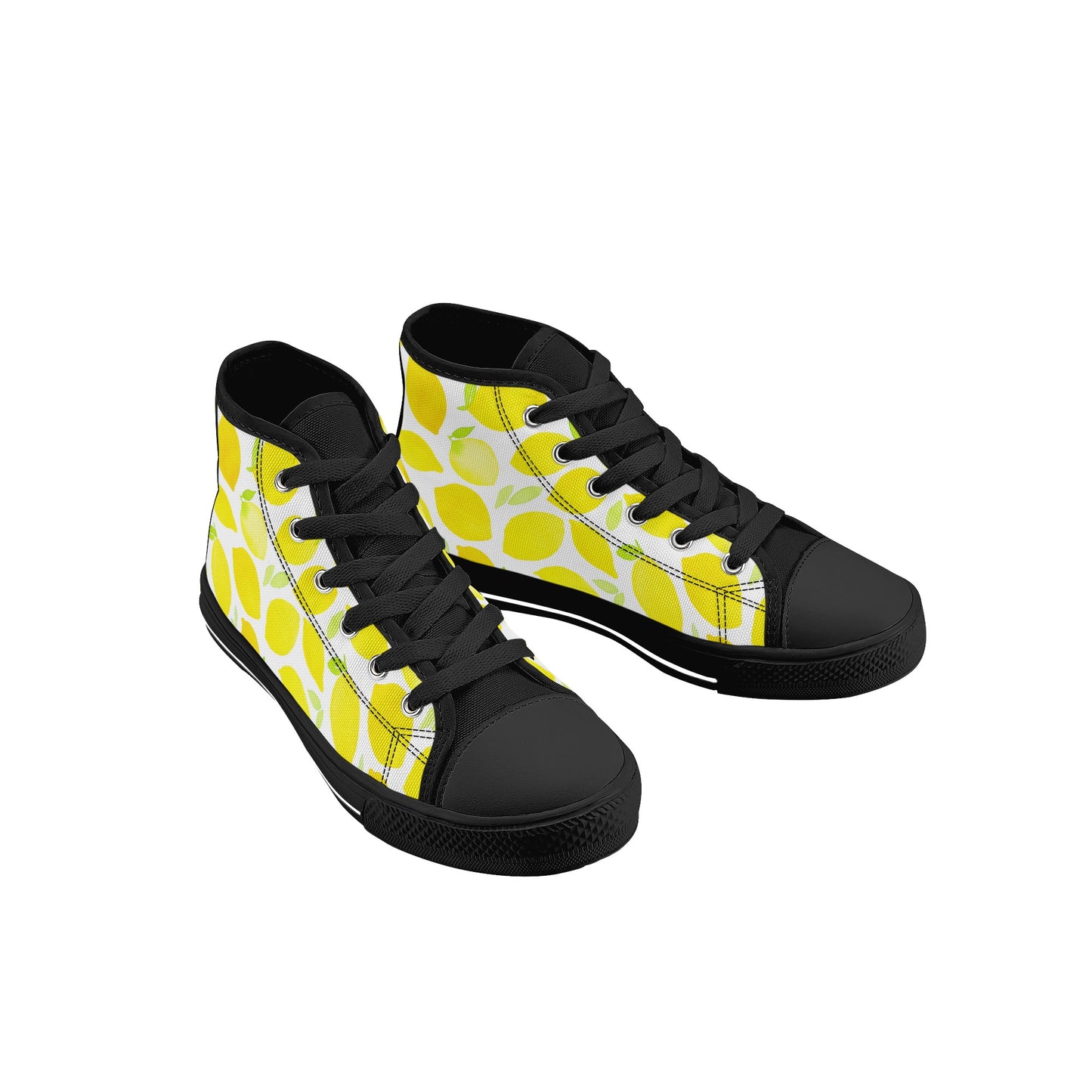 Lemonchelli Kids High Top Canvas Shoes