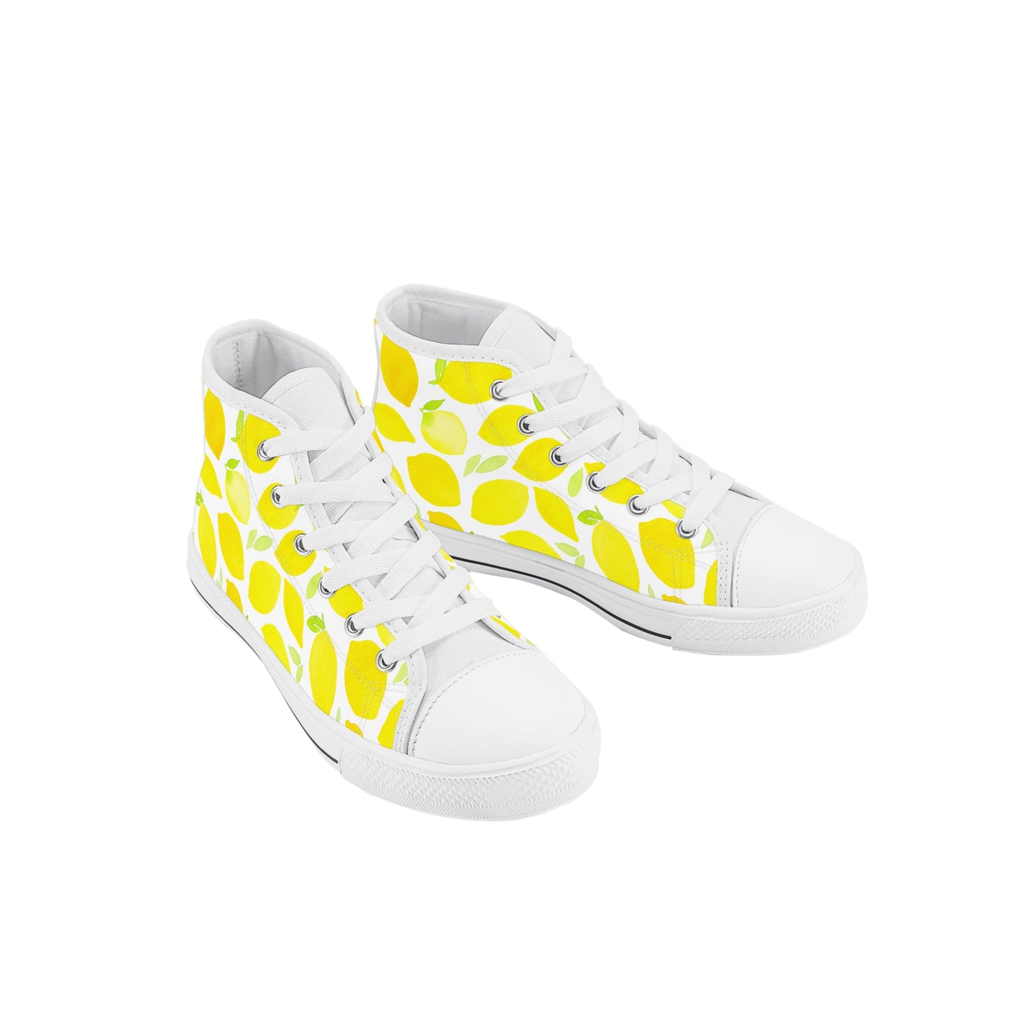 Lemonchelli Kids High Top Canvas Shoes