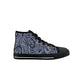 Blue Woody Kids High Top Canvas Shoes