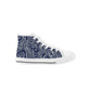 Blue Woody Kids High Top Canvas Shoes