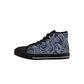 Blue Woody Kids High Top Canvas Shoes