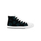 Space Face Kids High Top Canvas Shoes