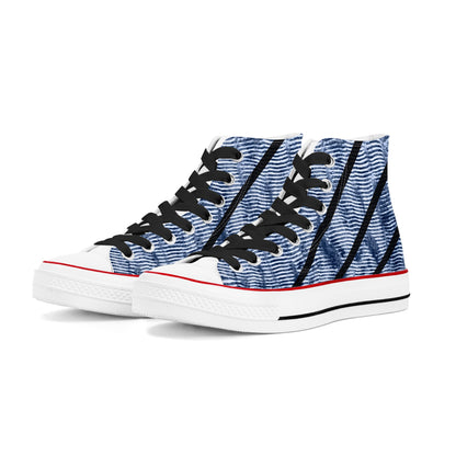 Oscar Mens Classic High Top Canvas Shoes