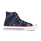 Cliff Mens Classic High Top Canvas Shoes