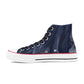 Cliff Mens Classic High Top Canvas Shoes