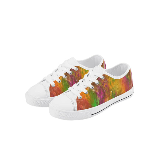 Aya Kids Rubber Low Top Canvas Shoes