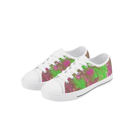 Hugo Kids Rubber Low Top Canvas Shoes