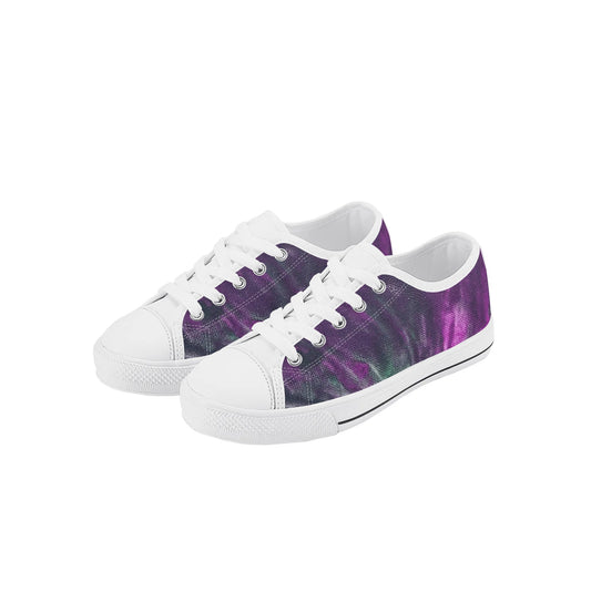 Ariel Kids Rubber Low Top Canvas Shoes