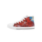 Red Rover Kids Rubber High Top Canvas Shoes