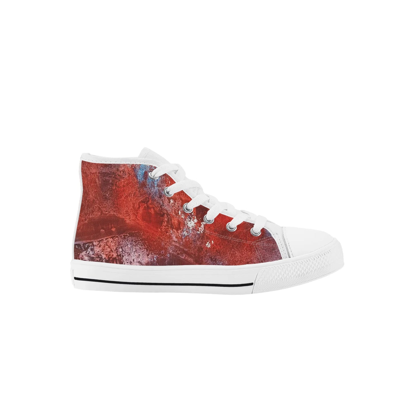 Red Rover Kids Rubber High Top Canvas Shoes