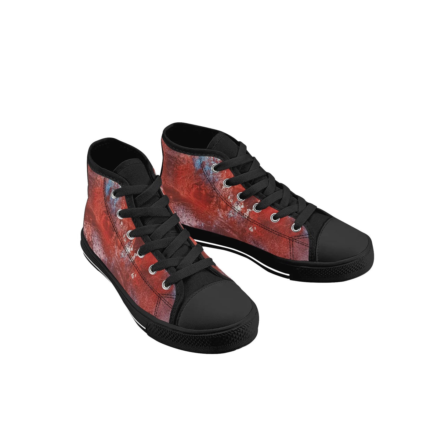 Red Rover Kids Rubber High Top Canvas Shoes