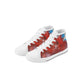 Red Rover Kids Rubber High Top Canvas Shoes