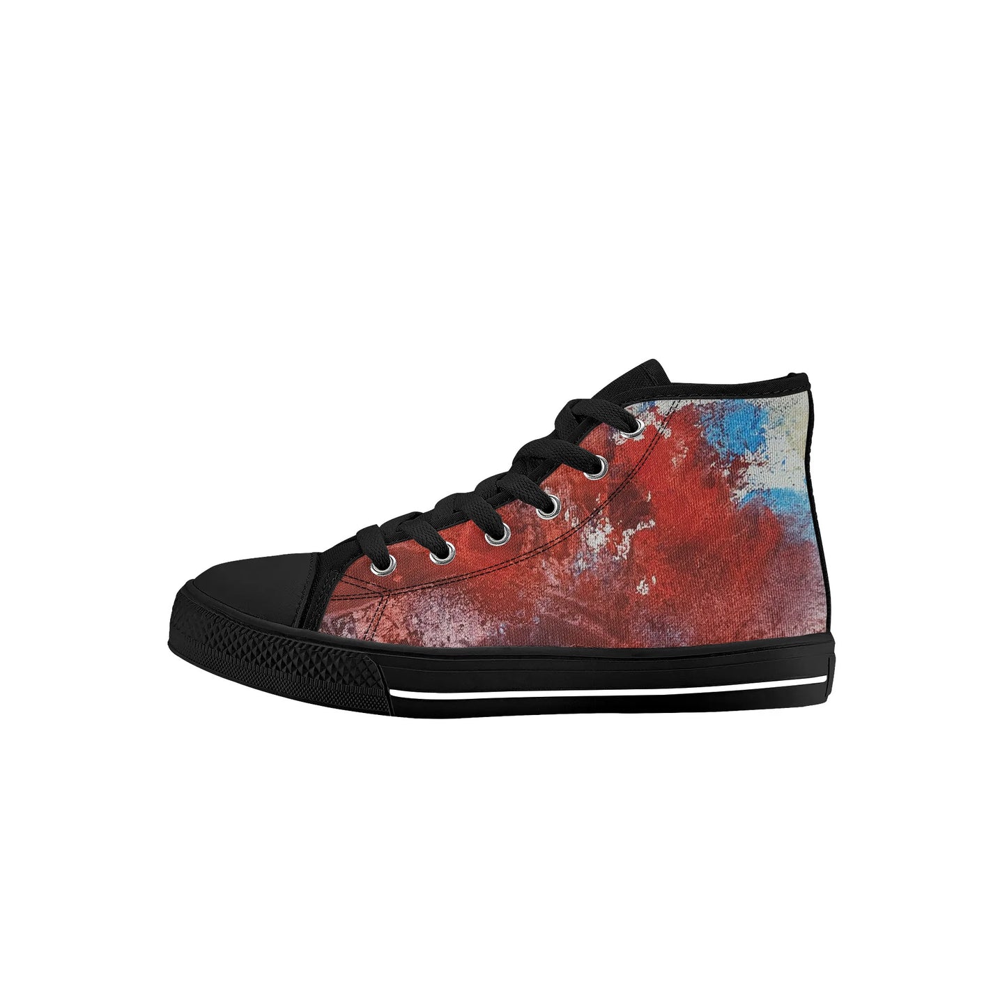 Red Rover Kids Rubber High Top Canvas Shoes