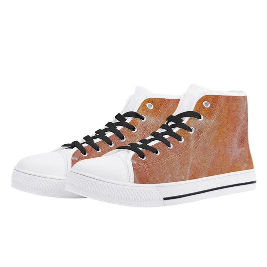 Sunshine Mens Rubber High Top Canvas Shoes