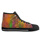 Aya Mens Rubber High Top Canvas Shoes