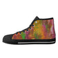 Aya Mens Rubber High Top Canvas Shoes