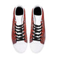 Red Rover Mens Rubber High Top Canvas Shoes