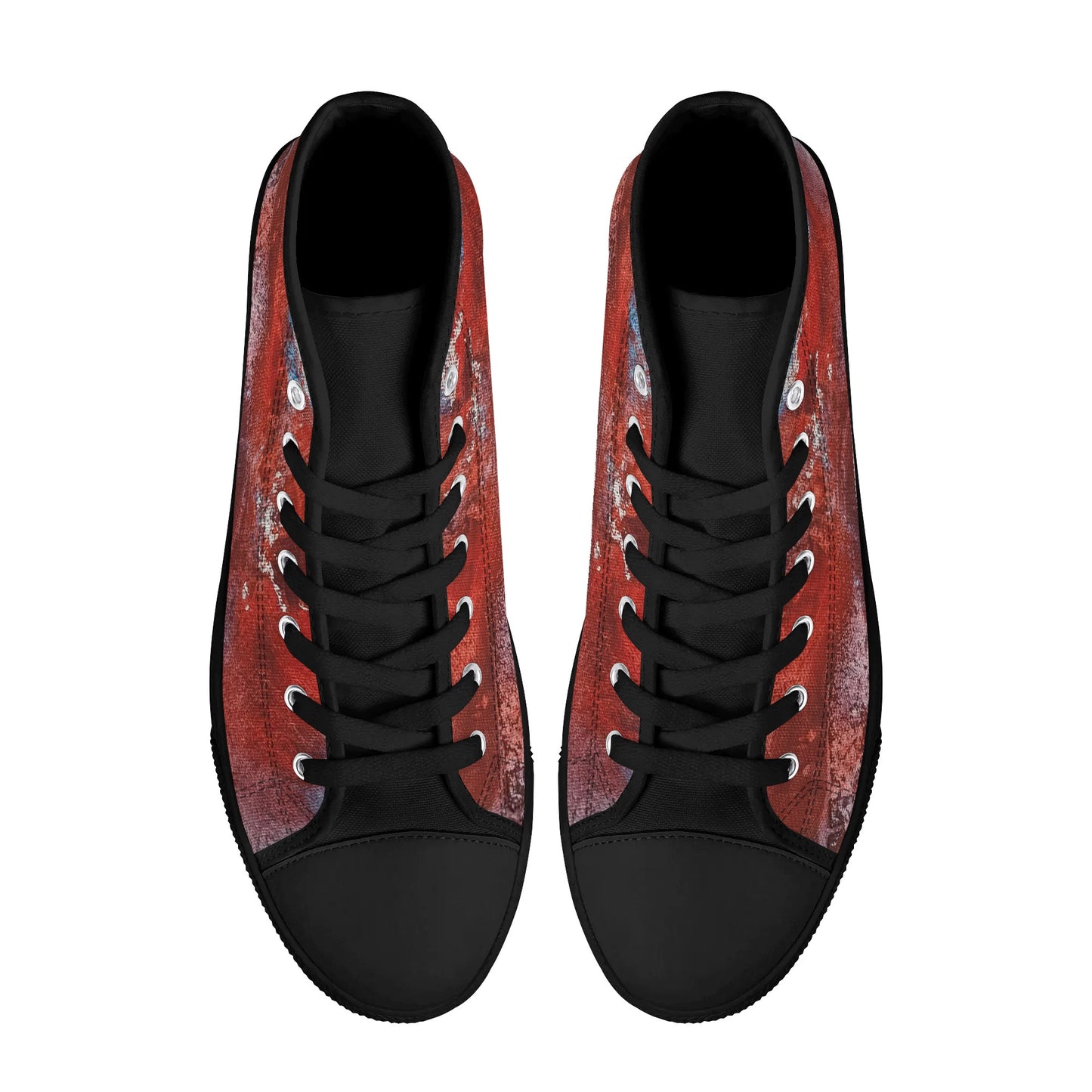 Red Rover Mens Rubber High Top Canvas Shoes