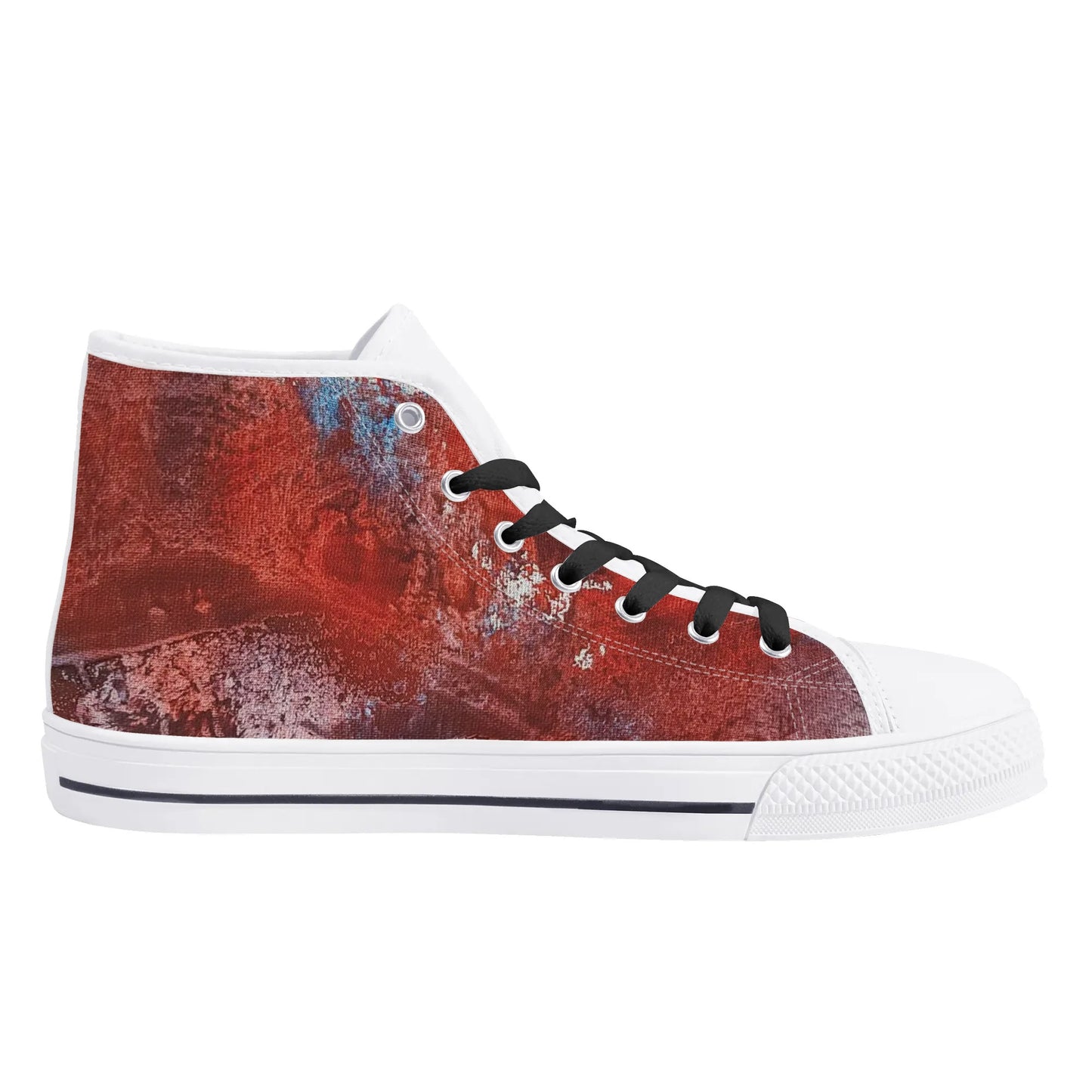 Red Rover Mens Rubber High Top Canvas Shoes