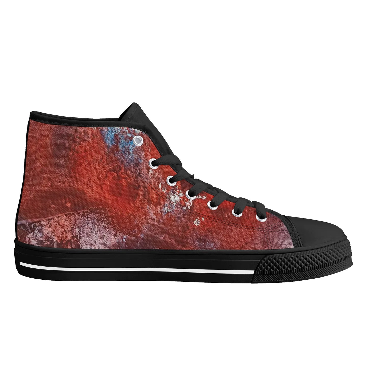 Red Rover Mens Rubber High Top Canvas Shoes