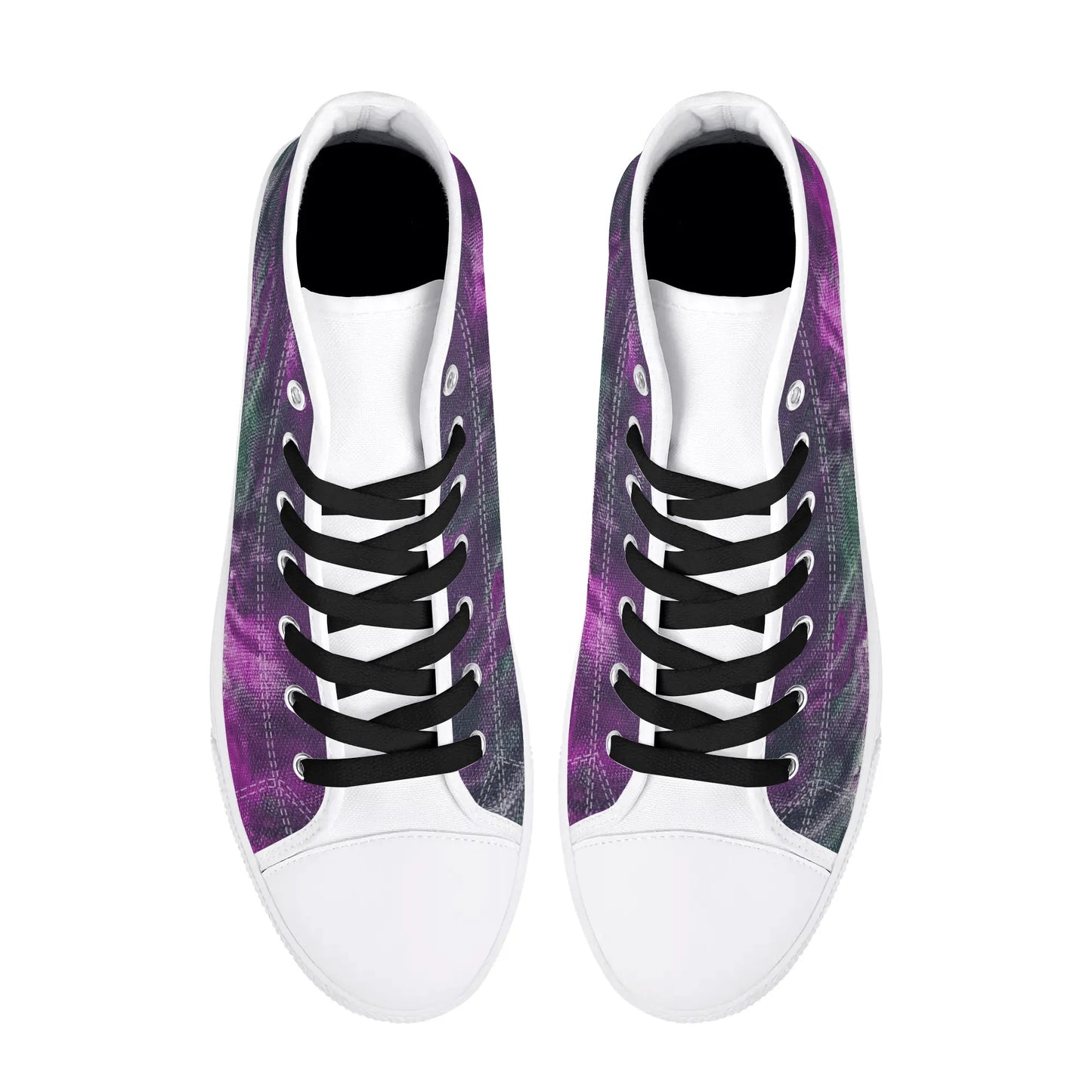 Ariel Mens Rubber High Top Canvas Shoes