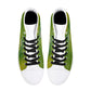 Jade Mens Rubber High Top Canvas Shoes