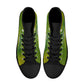 Jade Mens Rubber High Top Canvas Shoes