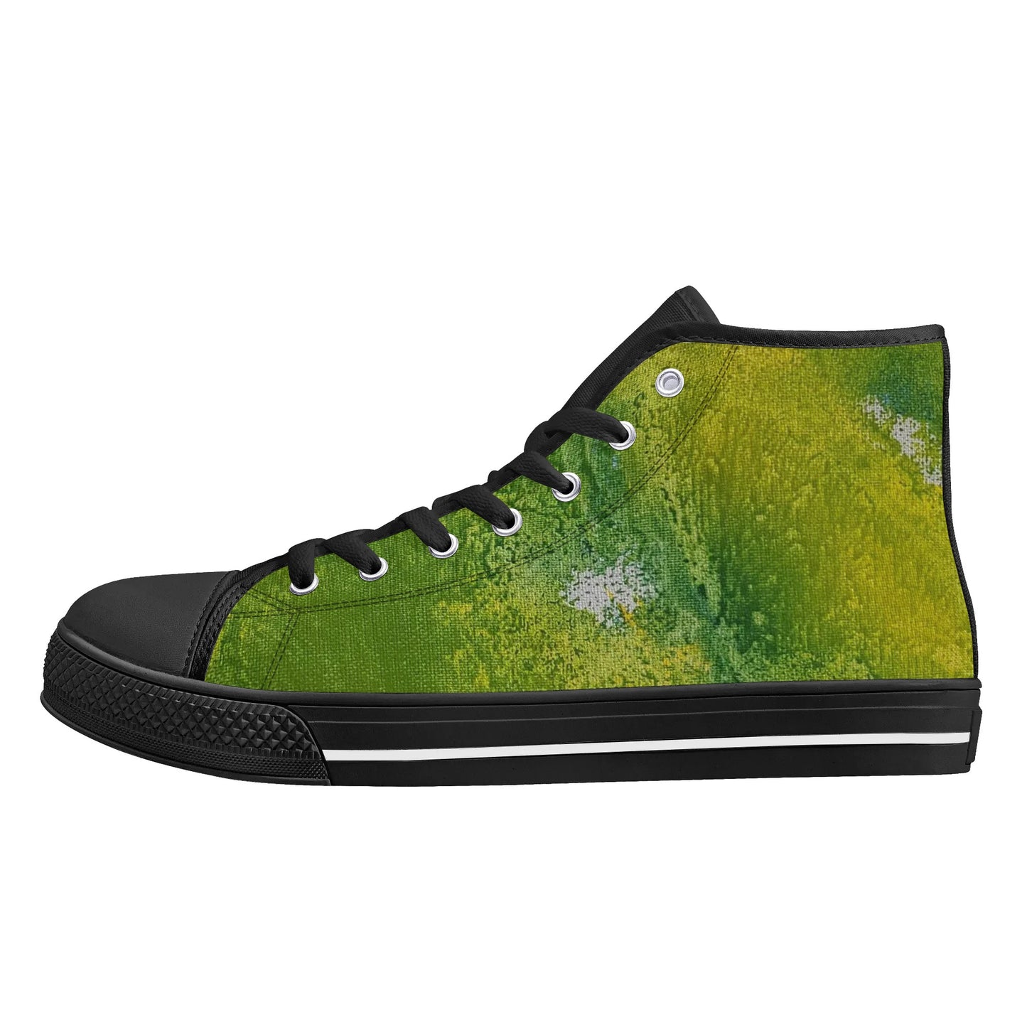 Jade Mens Rubber High Top Canvas Shoes