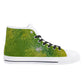 Jade Mens Rubber High Top Canvas Shoes