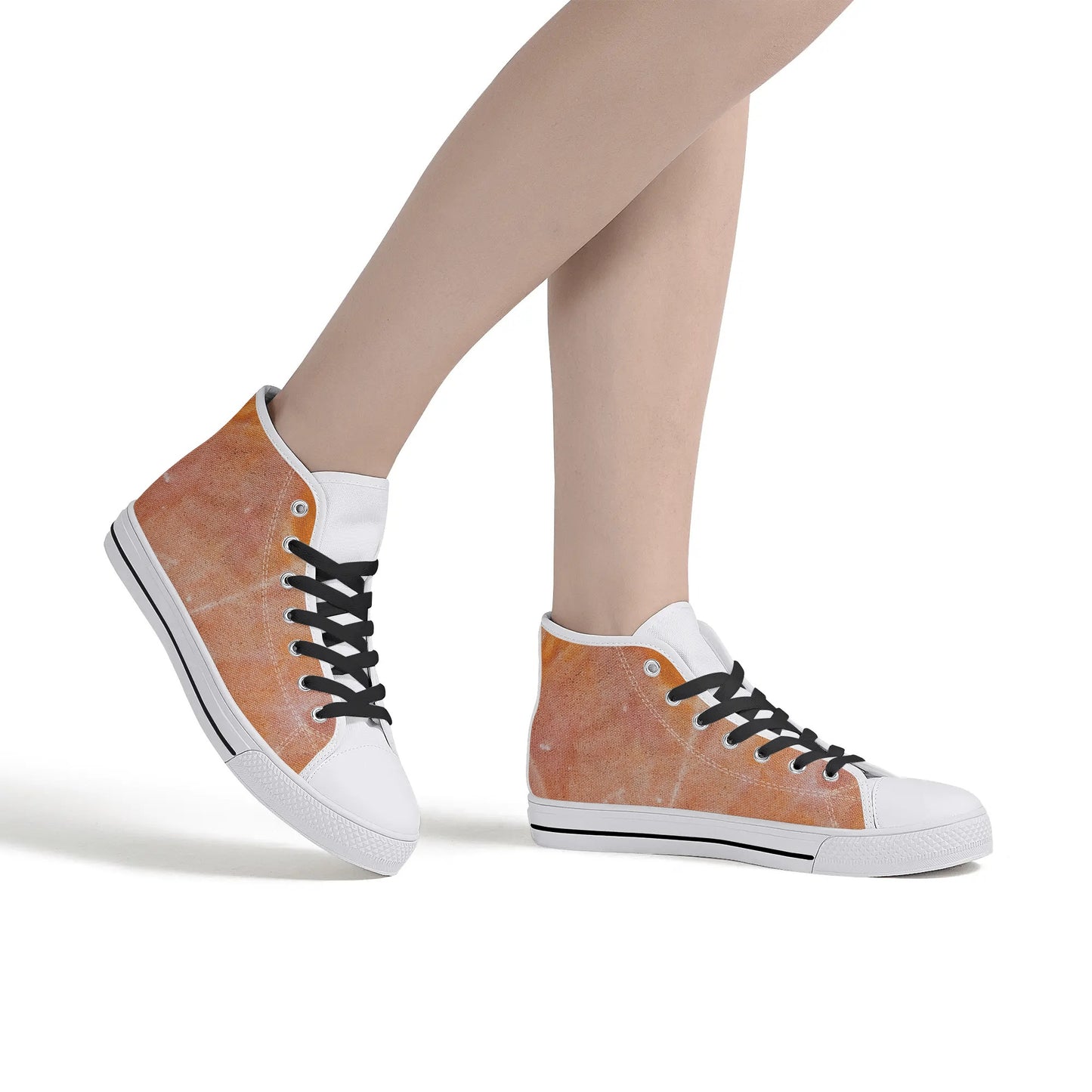 Sunshine Womens Rubber High Top Canvas Shoes