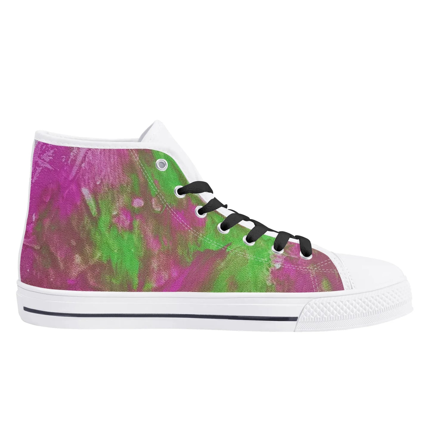 Hugo Womens Rubber High Top Canvas Shoes