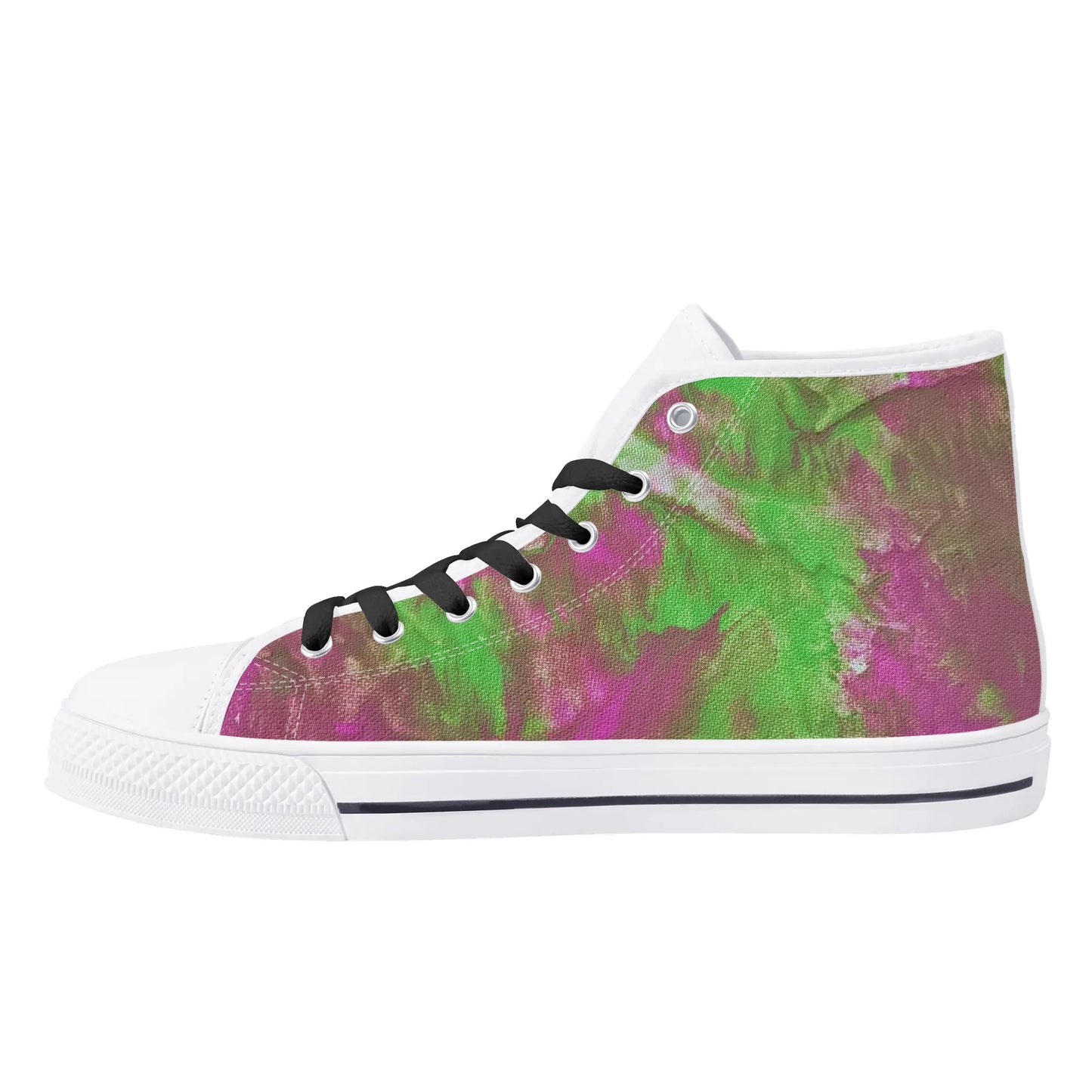 Hugo Womens Rubber High Top Canvas Shoes