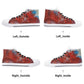 Red Rover Womens Rubber High Top Canvas Shoes