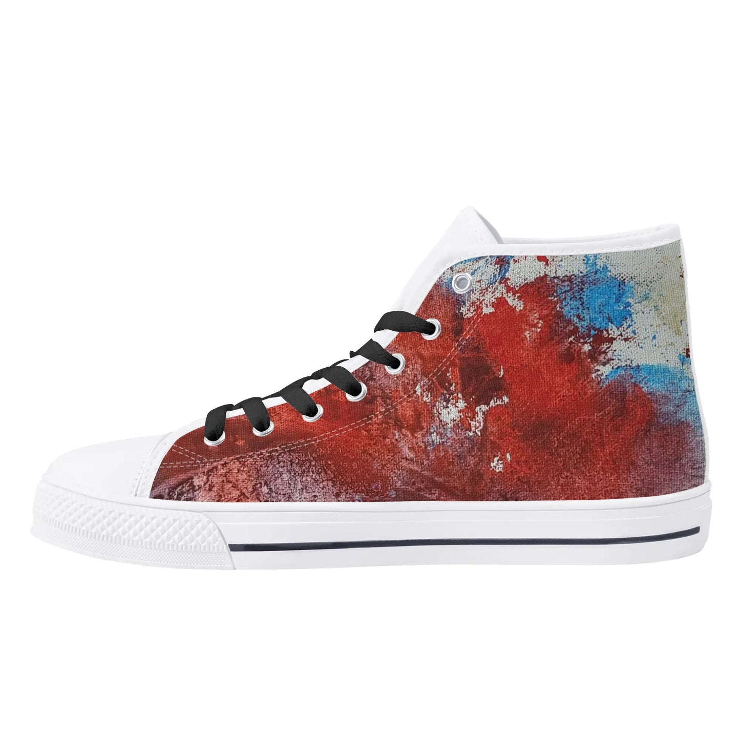 Red Rover Womens Rubber High Top Canvas Shoes