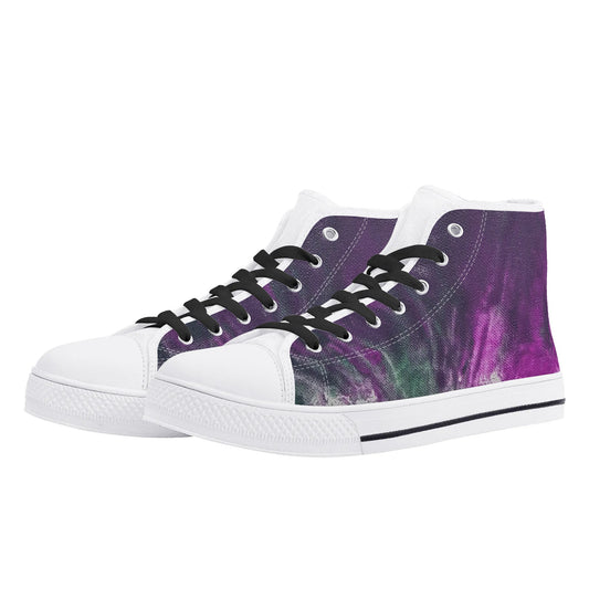 Ariel Womens Rubber High Top Canvas Shoes