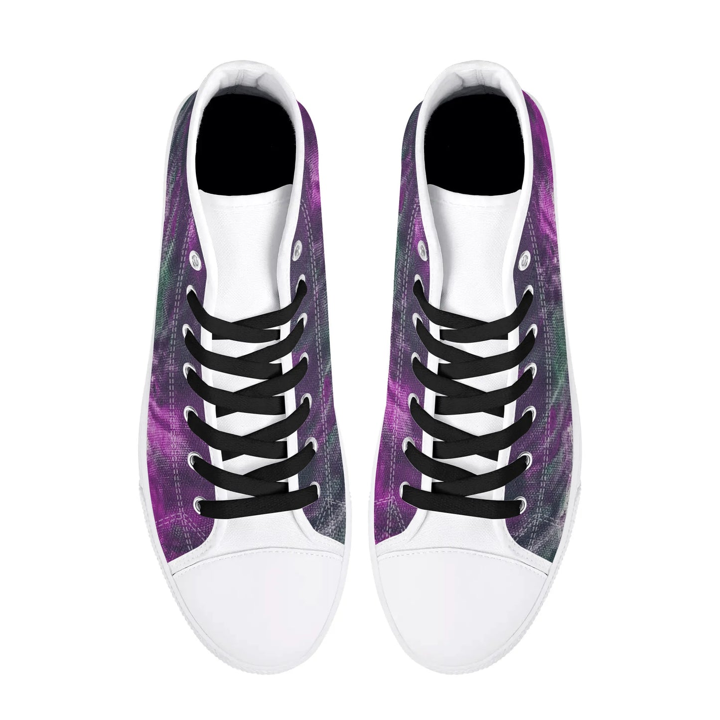 Ariel Womens Rubber High Top Canvas Shoes