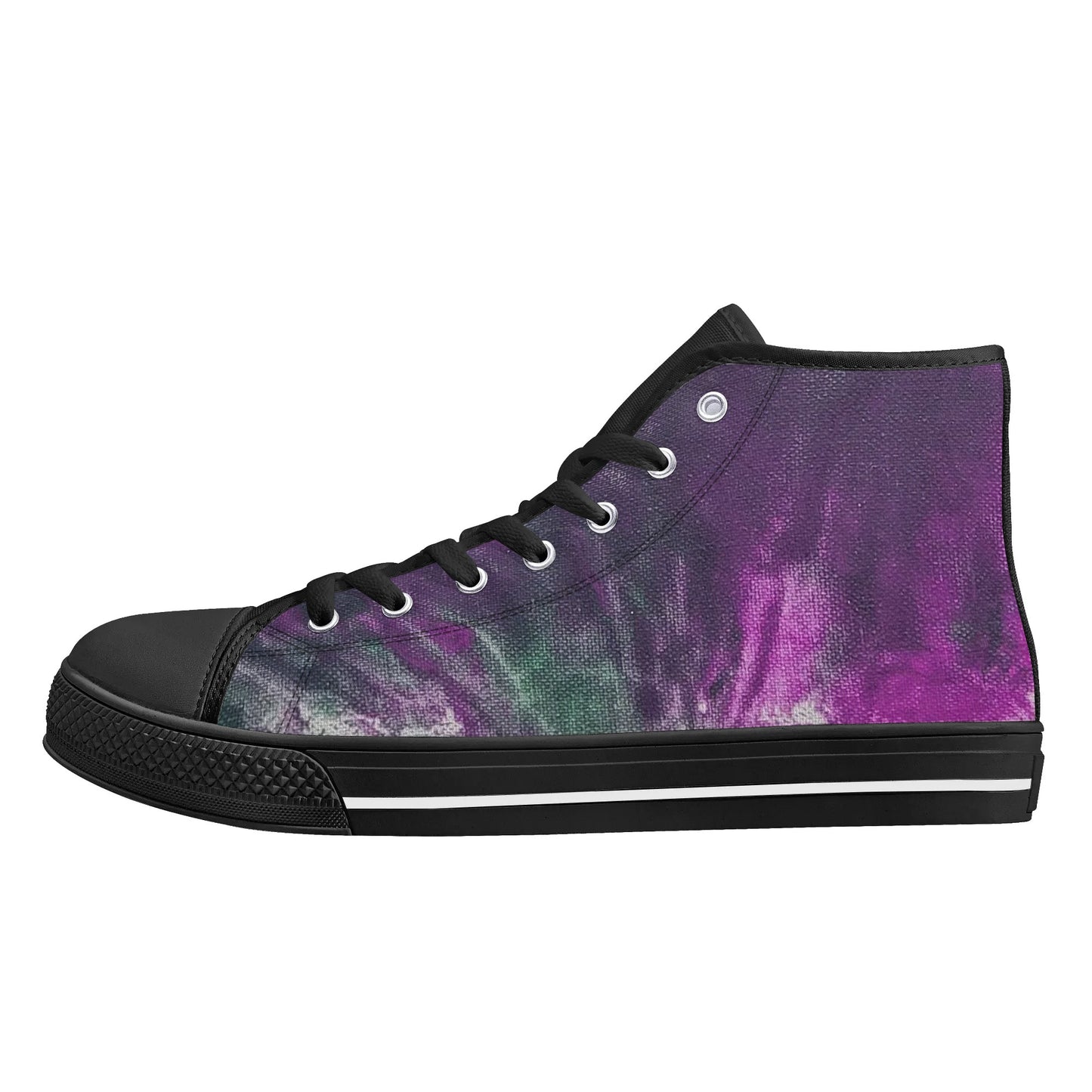 Ariel Womens Rubber High Top Canvas Shoes