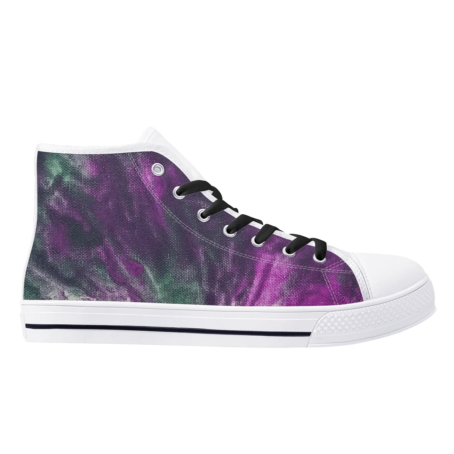 Ariel Womens Rubber High Top Canvas Shoes