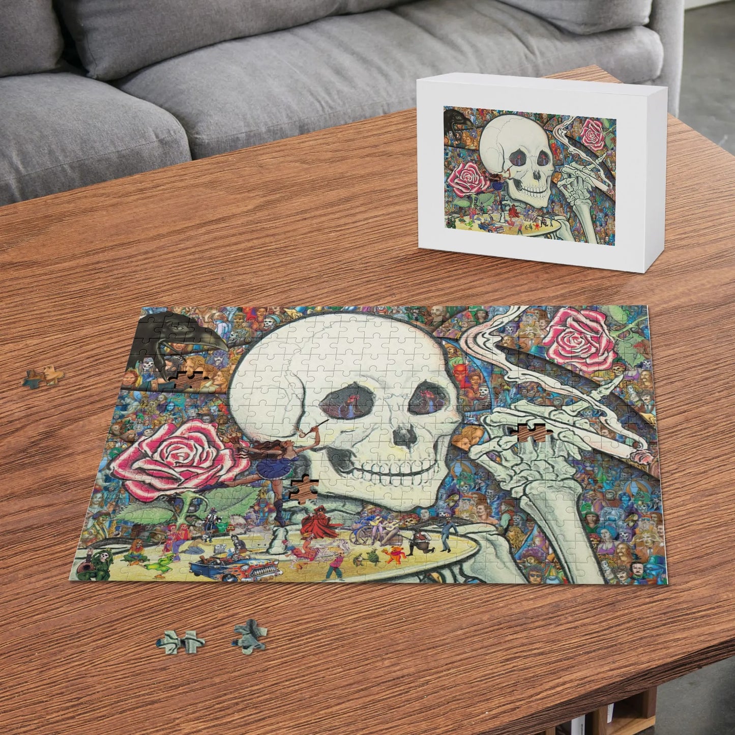 Deadhead Mashup Wooden Jigsaw Puzzle (300 Pcs)