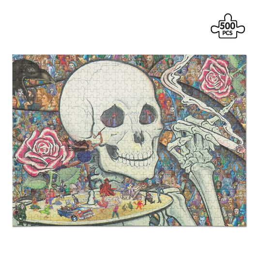 Deadhead Mashup Picture Jigsaw Puzzle (500 Pcs)