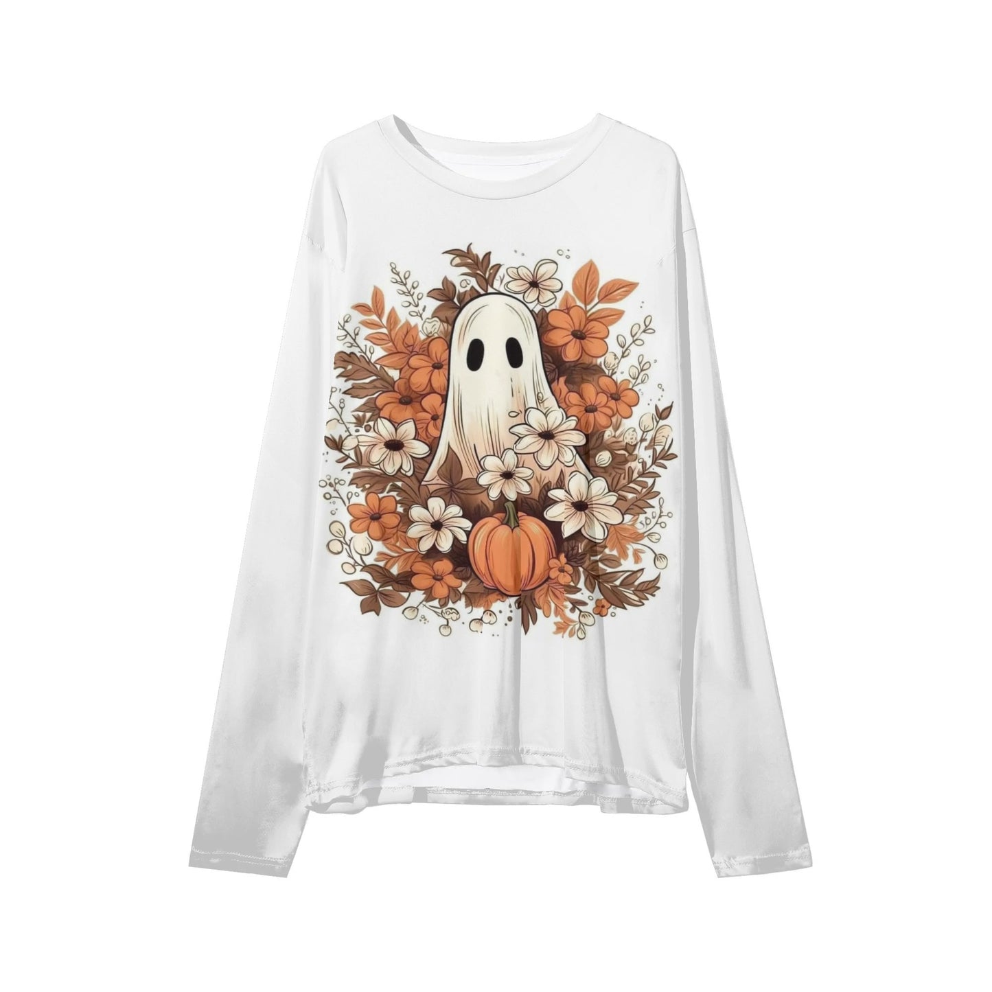 Fall Ghost Adult Lightweight Crewneck Sweatshirt