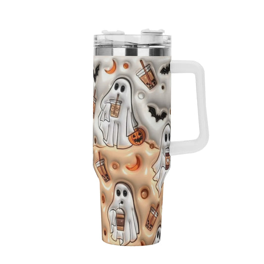 Coffee Ghost 40oz Stainless Steel Tumbler