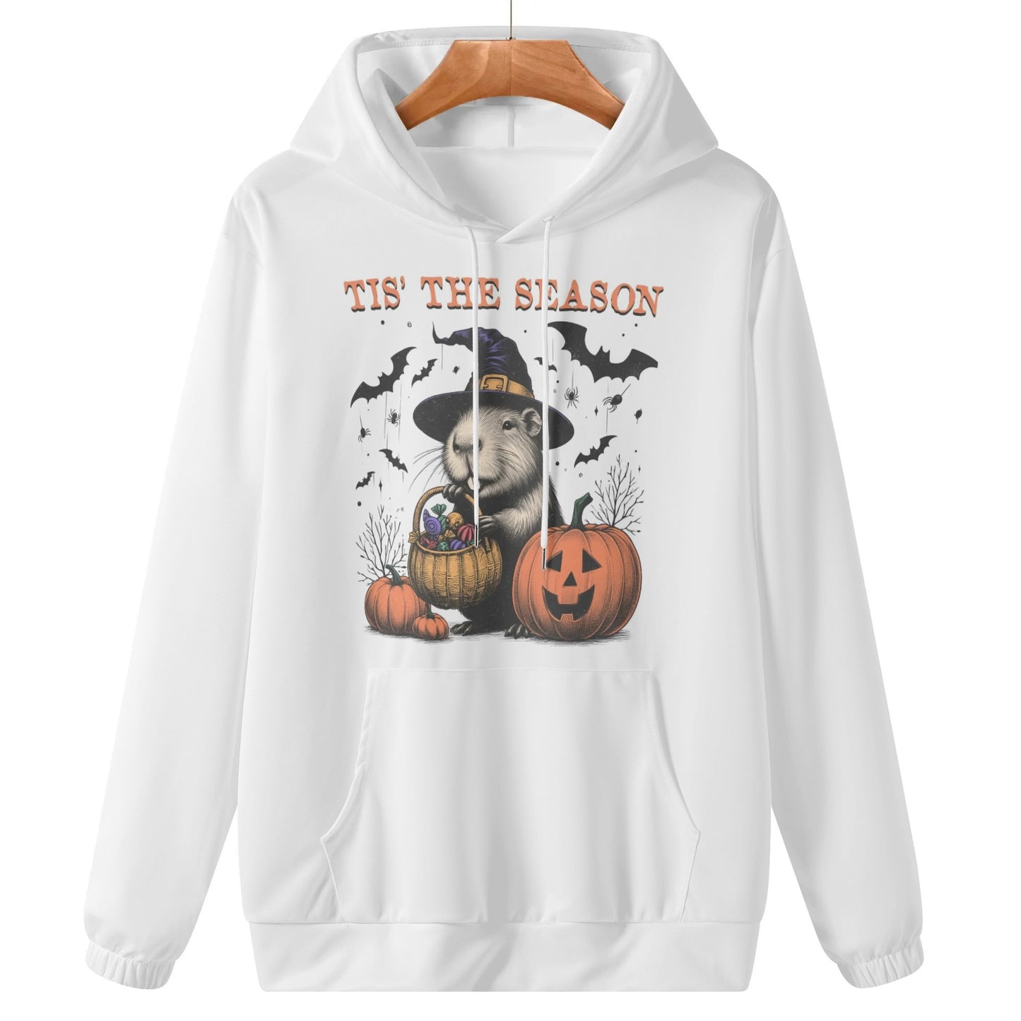 Tis The Season Capy Halloween Womens Lightweight Hoodie