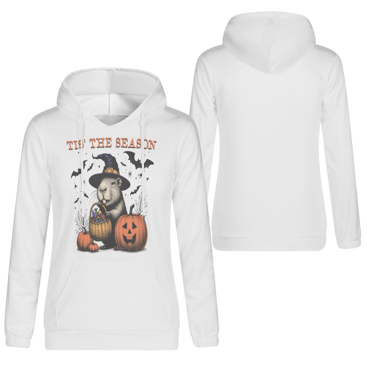 Tis The Season Capy Halloween Womens Lightweight Hoodie