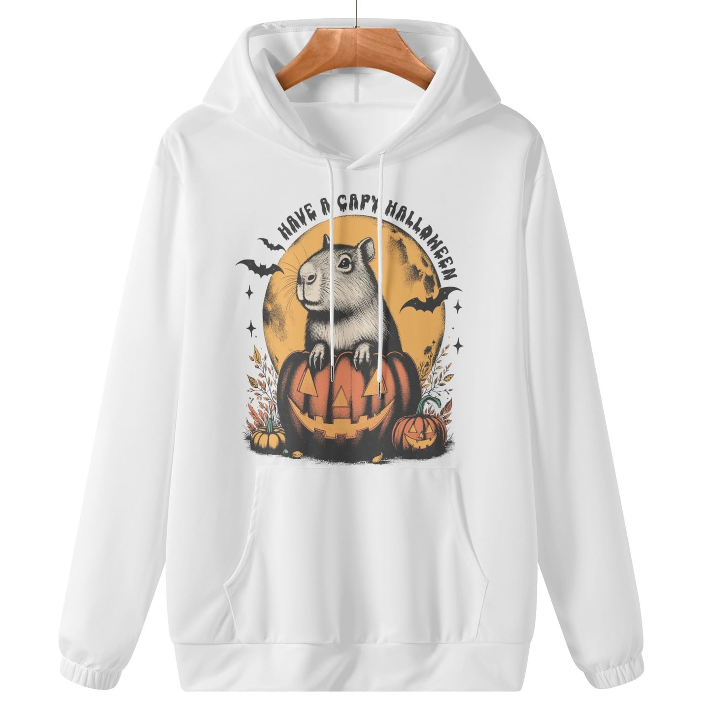 Have A Capy Halloween Womens Lightweight Hoodie